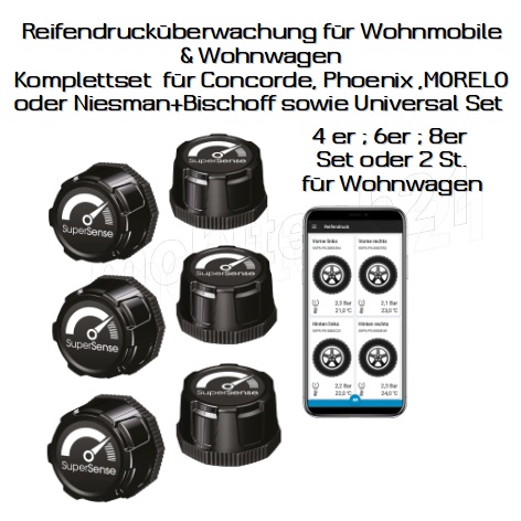 SuperSense TireCheck die Professionelle Reifendrucküberwachung es sind Systeme für Ihr Reisemobil den Lkw aber auch für Pkw und Motorräder erhältlich.

Er Ist ein einfach nachzurüstendes Reifendruckkontrollsystem