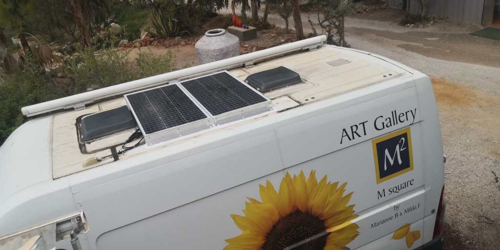 Solar Anlage Camper Wohnmobil mobitech21algarve