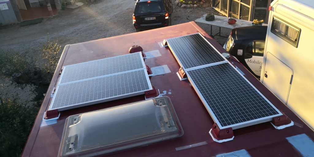 Solar Anlage Camper Wohnmobil mobitech21algarve