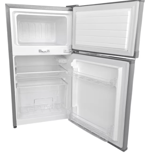 der 12/24V Kompressorkühlschrank Gelid 80 Low Kühl und Gefriebereich offen